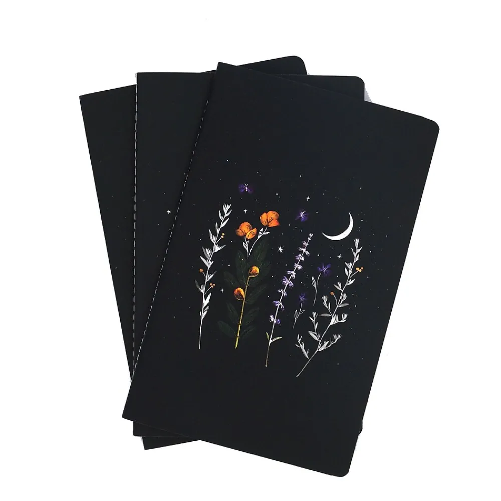 Journals|Denik : AMEYA'S REALM SKINNY LAYFLAT NOTEBOOK 3-PACK