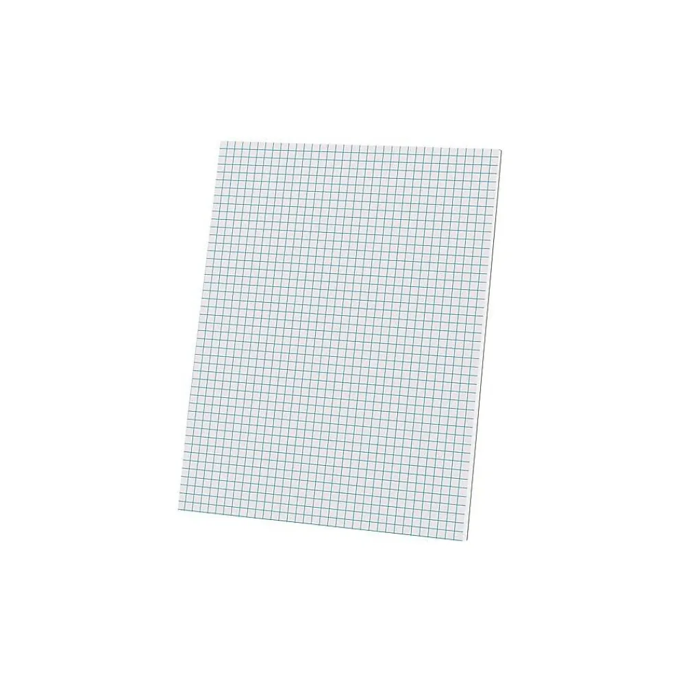 Notepads|Ampad Notepad, 8.5" x 11", Graph, White, 50 Sheets/Pad (TOP22-000)
