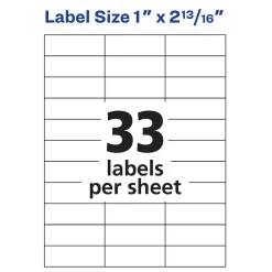 Labels|Avery Address Labels for Copiers, 1