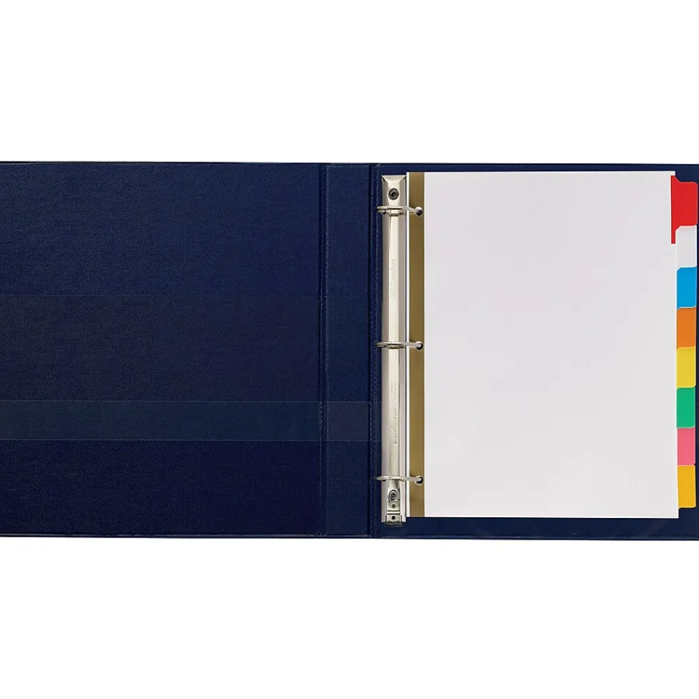 Dividers|Avery Big Tab Write & Erase Paper Divider, 8 Tabs, Multicolor, 1 Set (23079)