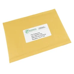 Labels|Avery EcoFriendly Laser/Inkjet Shipping Labels, 2" x 4", White, 1,000 Labels/Box (48163)