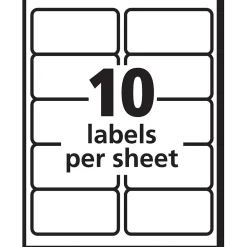 Labels|Avery EcoFriendly Laser/Inkjet Shipping Labels, 2