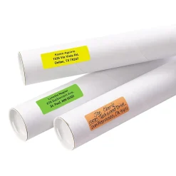 Labels|Avery Laser Color Coding Labels on 4