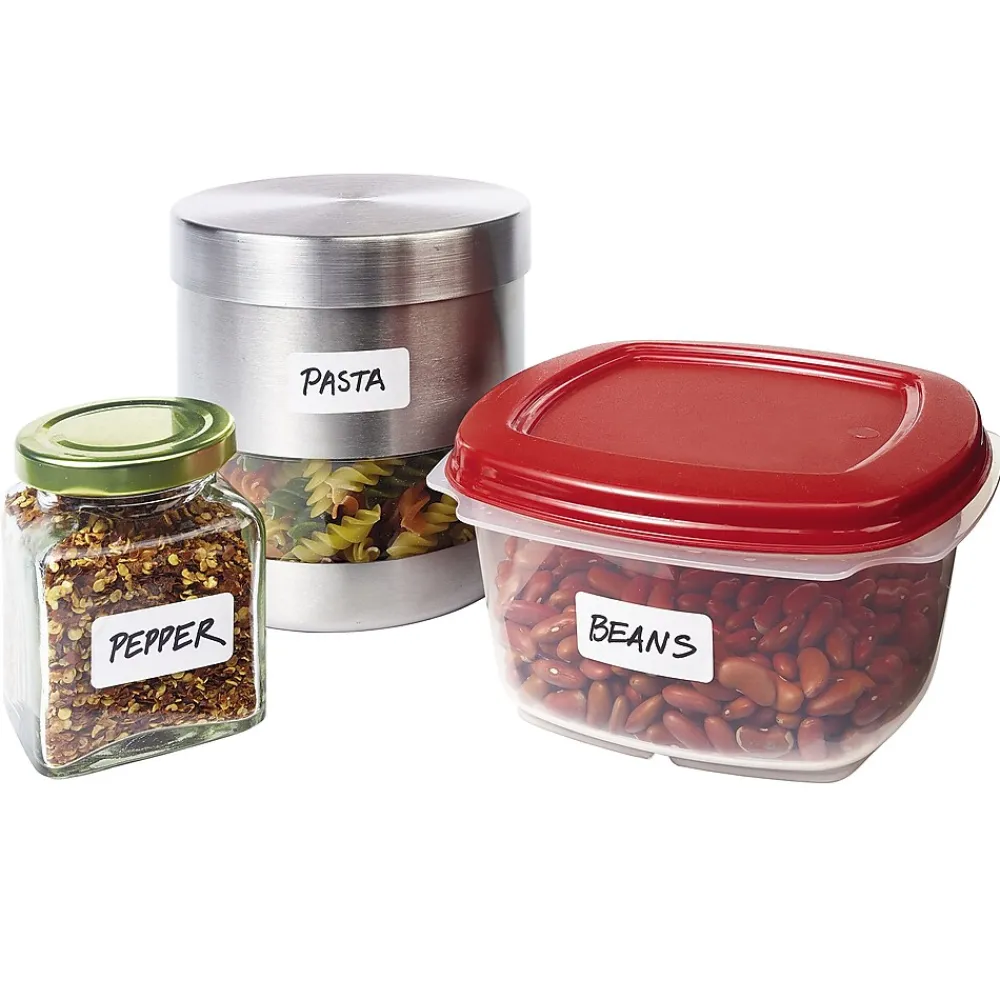 Labels|Avery Laser/Inkjet Multipurpose Labels, 3/4" x 1-1/2", White, 504 Labels/Pack (5430)