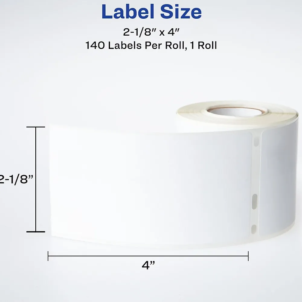 Labels|Avery Thermal Shipping Labels, 2-1/8" x 4", White, 140 Labels/Box (4153)