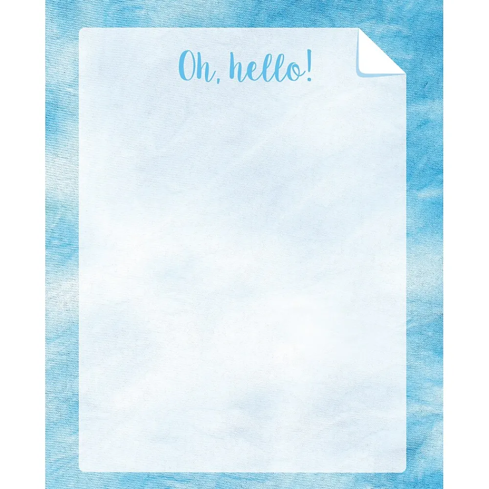 File Folders|Barker Creek Blue Ombré File Folder, 1/3-Cut Tab, Letter Size, Assorted, 107/Set (152)