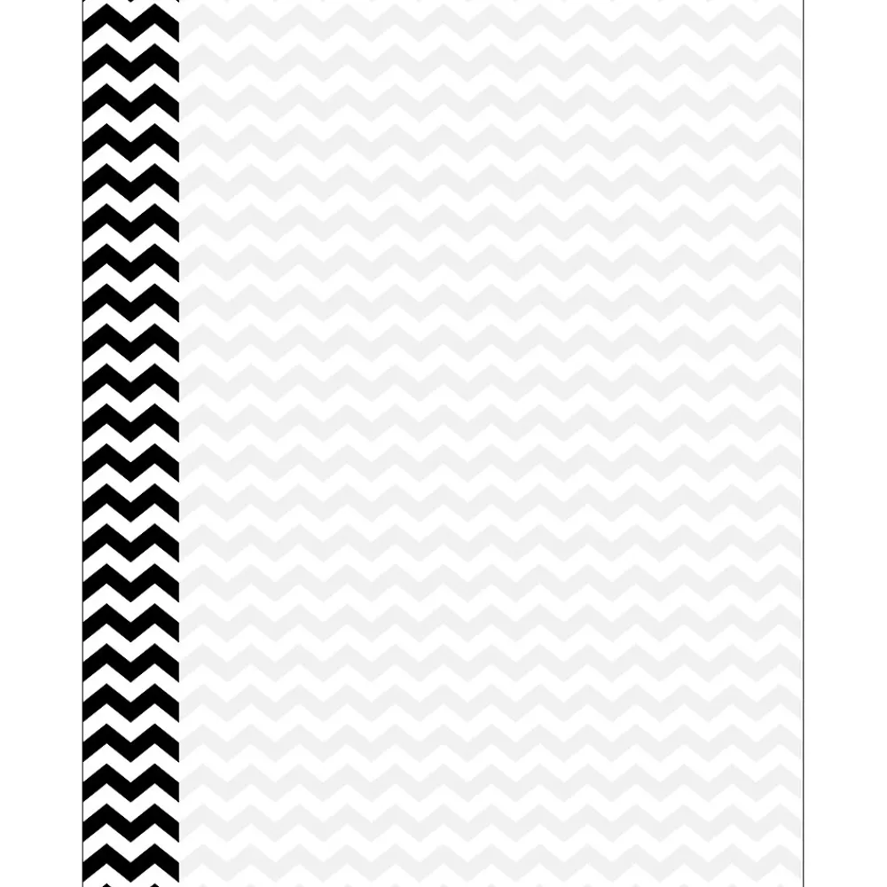 File Folders|Barker Creek Chevron Nautical Office/Classroom Set, 109 Pieces/Set (BC6004)