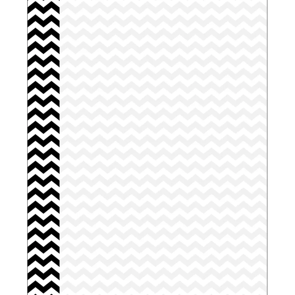 File Folders|Barker Creek Chevron Nautical On-Trend Organizer Set, 92/Set (4093)