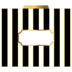 File Folders|Barker Creek File Folder Set, 1/3-Cut Tab, Letter Size, Gold, 12/Pack (2001)