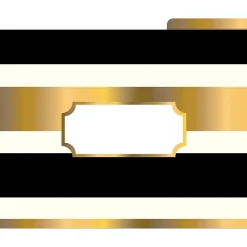File Folders|Barker Creek File Folder Set, 1/3-Cut Tab, Letter Size, Gold, 12/Pack (2001)