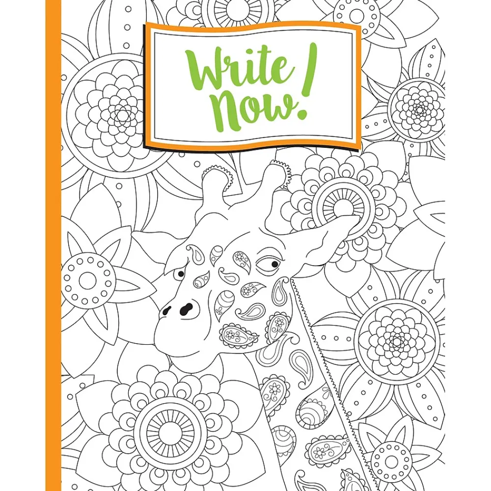 Journals|Barker Creek Inspired Writing Journal Set Journal, 8.5" x 11", College Ruled, Multicolor, 5/Set (BC3873)