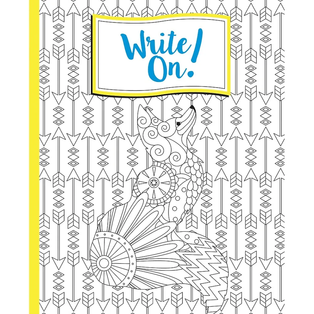 Journals|Barker Creek Inspired Writing Journal Set Journal, 8.5" x 11", College Ruled, Multicolor, 5/Set (BC3873)