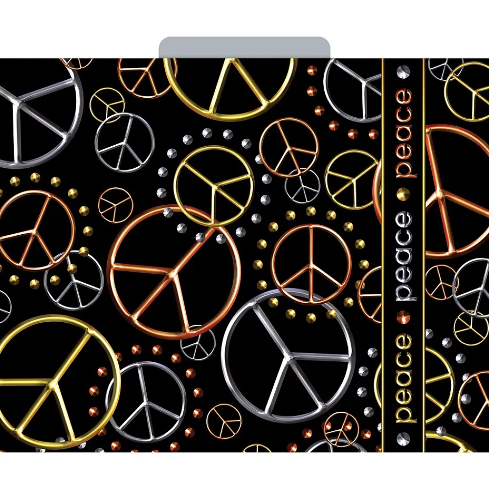 File Folders|Barker Creek Peace Letter-Size File Folders, 36/Set (BC3928)