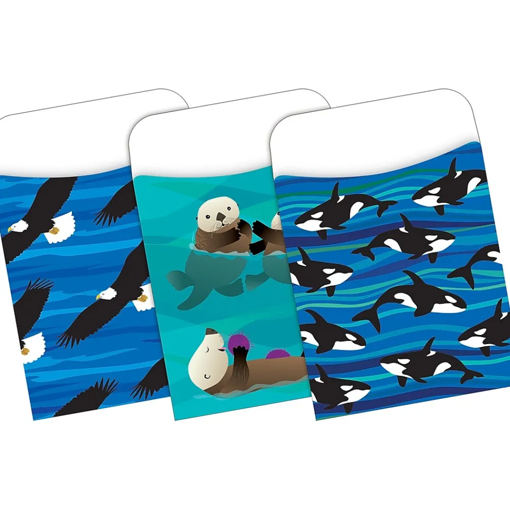 File Folders|Barker Creek Sea & Sky Eagles On-Trend Organizer Set, 92/Set (4102)