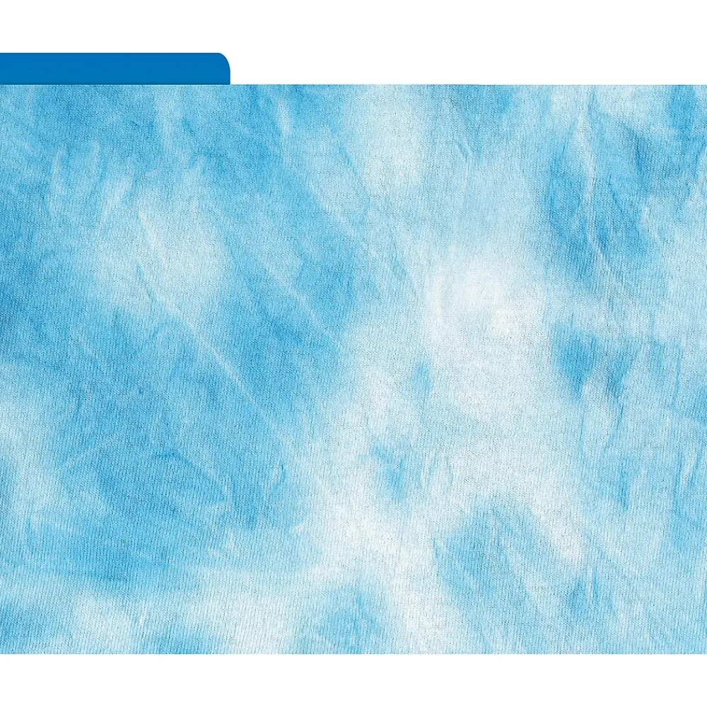 File Folders|Barker Creek Tie-Dye & Ombré File Folder, 1/3-Cut Tab, Letter Size, Assorted, 12/Pack (2014)