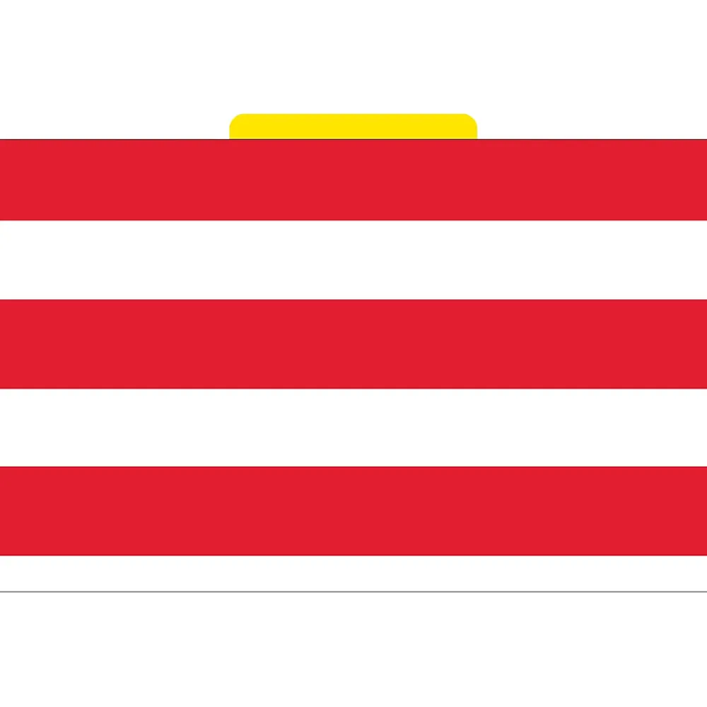 File Folders|Barker Creek Wide Stripes File Folders, 3-Tab, Legal Size, Assorted, 9/Pack (BC2507)