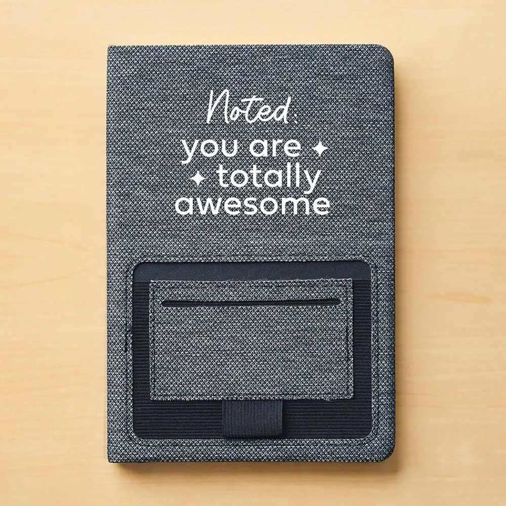 Journals|Baudville Sustainably Smart Hardcover Journal, 5" x 8", 80 Pages, 2/Pack (1393448P231)