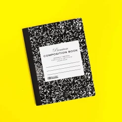 Composition Notebooks|Bazic 1-Subject Composition Notebooks, College Ruled, 100 Sheets, Multicolor, 6/Bundle (BAZ5091-6)
