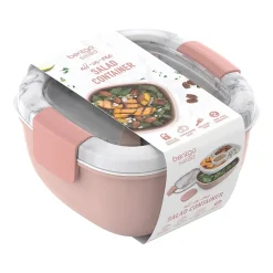 Lunch Totes & Water Bottles|bentgo Salad Container, Blush Marble, 54 oz. (BGOSAL-M)