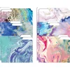 File Folders|Better Office Abstract Art Heavyweight File Folders, 1/3-Cut Tab, Letter Size, Assorted Colors, 12/Pack (80012-12PK)