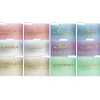 File Folders|Better Office Gold Foil Positive Thoughts Heavyweight File Folders, 1/3-Cut Tab, Letter Size, Assorted Colors, 12/Pack