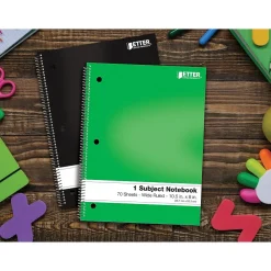 Subject Notebooks|Better Office 1-Subject Notebooks, 8
