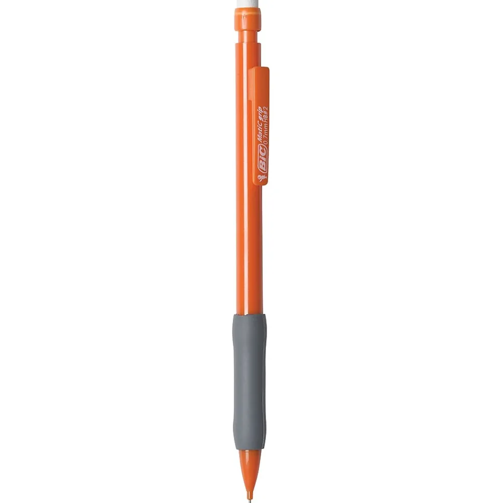 Pencils|BIC Matic Grip Mechanical Pencil, 0.5mm, #2 Hard Lead, 6/Pack (42602)