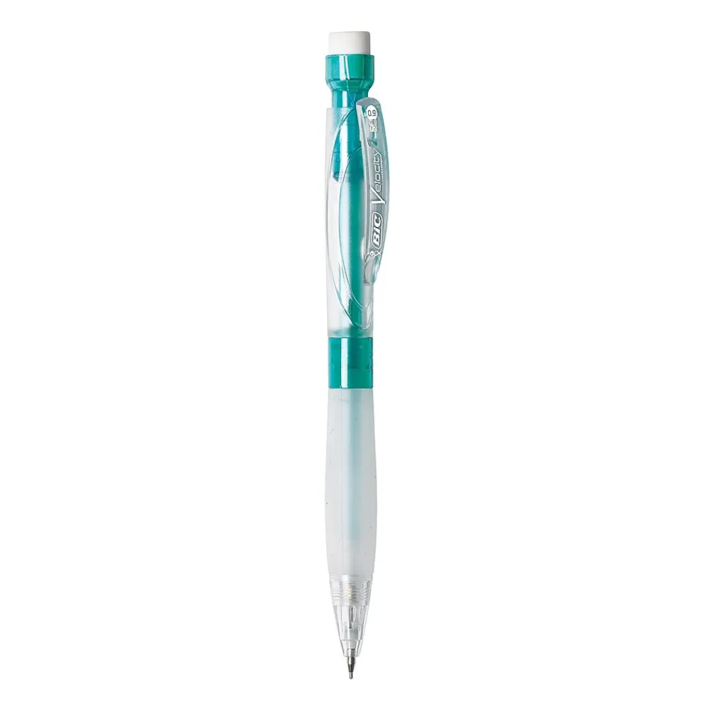 Pencils|BIC Velocity Max Mechanical Pencil, 0.9mm, #2 Hard Lead, 2/Pack (MPMX9P21BLK)