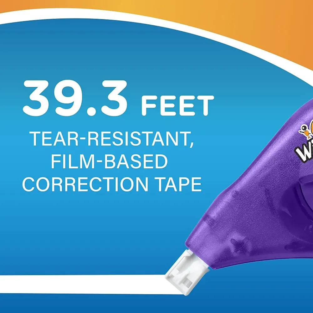 Correction & White-Out|BIC Wite-Out EZ Correct Correction Tape, White, 36/Carton (50592)