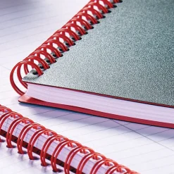 Subject Notebooks|Black N' Red 1-Subject Professional Notebooks, 3.75