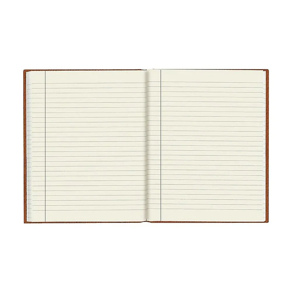 Journals|Blueline Da Vinci Hardcover Journal, 7.25" x 9.25", College Ruled, Tan, 150 Pages (A8005)