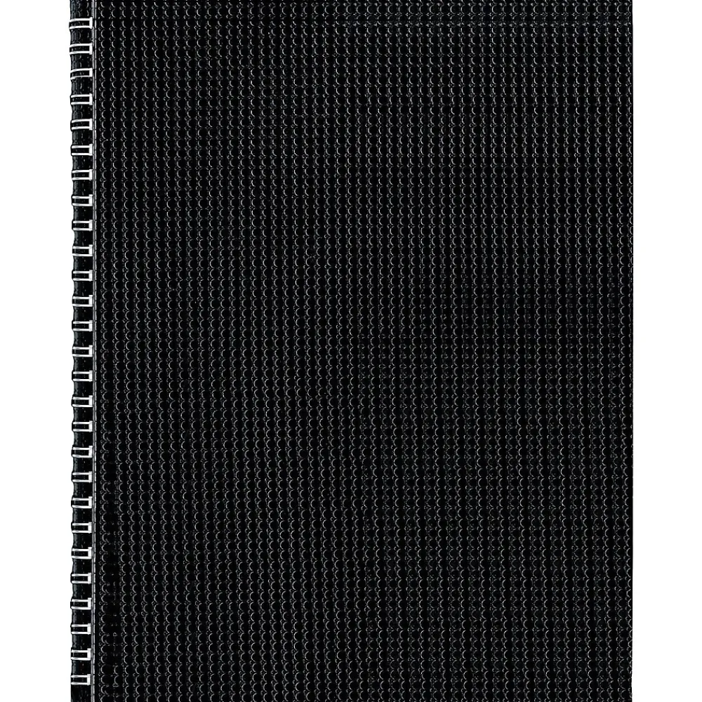 Notebooks|Blueline DuraFlex 1-Subject Professional Notebooks, 8.5" x 11", College Ruled, 80 Sheets, Black (B41.81)