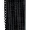 Notebooks|Blueline DuraFlex 1-Subject Professional Notebooks, 6" x 9.375", College Ruled, 80 Sheets, Black (B40.81)