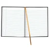 Journals|Blueline Executive Hardcover Journal, 8.5" x 10.75", College Ruled, Black, 150 Pages (A10.81)