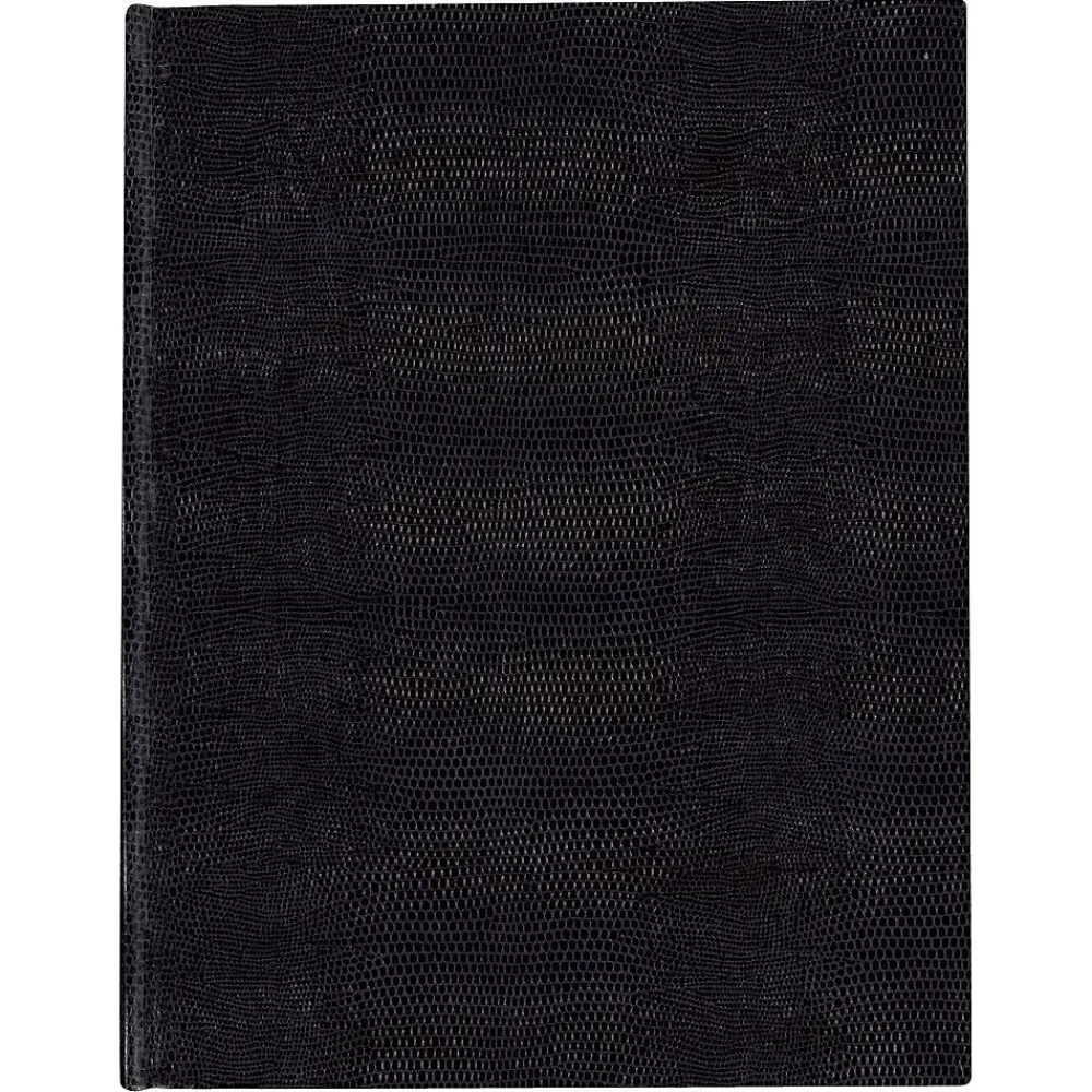 Journals|Blueline Executive Hardcover Journal, 8.5" x 10.75", College Ruled, Black, 150 Pages (A10.81)