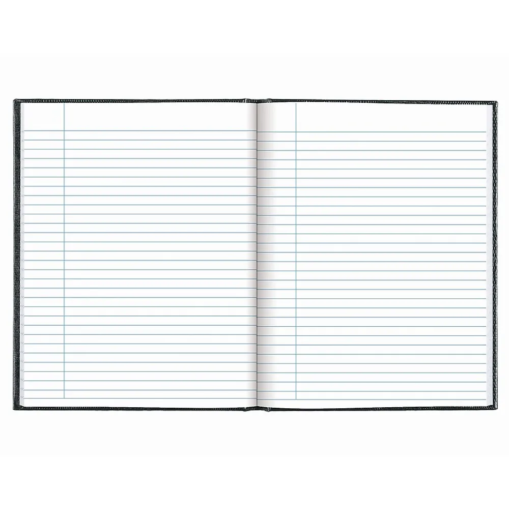 Journals|Blueline Hardcover Executive Journal, 7.25" x 9.25", Wide-Ruled, Cool Gray, 144 Pages (A7.GRY)