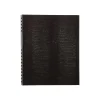 Subject Notebooks|Blueline NotePro 1-Subject Professional Notebooks, 8.5" x 10.75", College Ruled, 100 Sheets, Black (A10200.BLK)