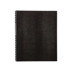 Subject Notebooks|Blueline NotePro 1-Subject Professional Notebooks, 8.5" x 10.75", College Ruled, 100 Sheets, Black (A10200.BLK)