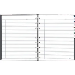 Subject Notebooks|Blueline Pink Daisy NotePro Professional Notebooks, 7.25