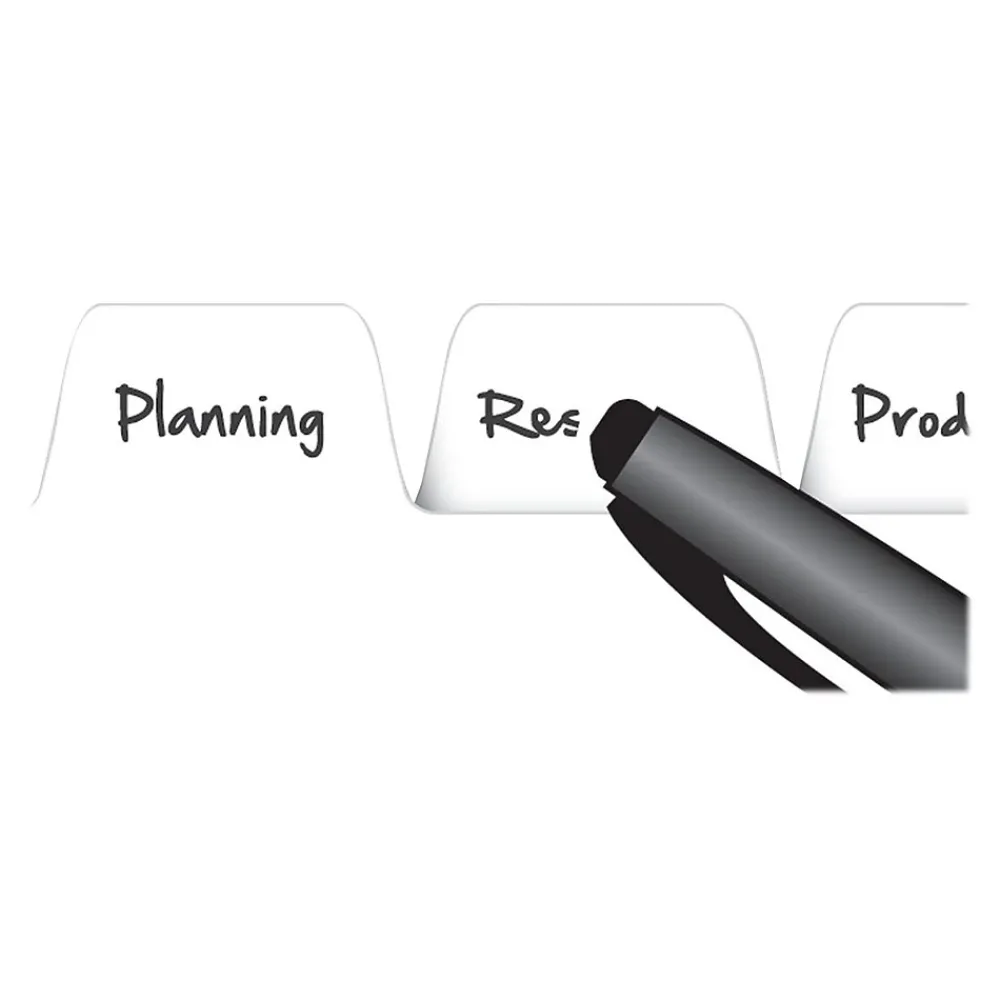 Dividers|Cardinal Write & Erase Paper Dividers, 8-Tab, White (CRD 84271)