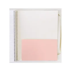 Subject Notebooks|Carolina Pad Keep it in line Professional Notebook, 9.65" x 11.6", College-Ruled, 100 Sheets, Assorted Colors (10000)