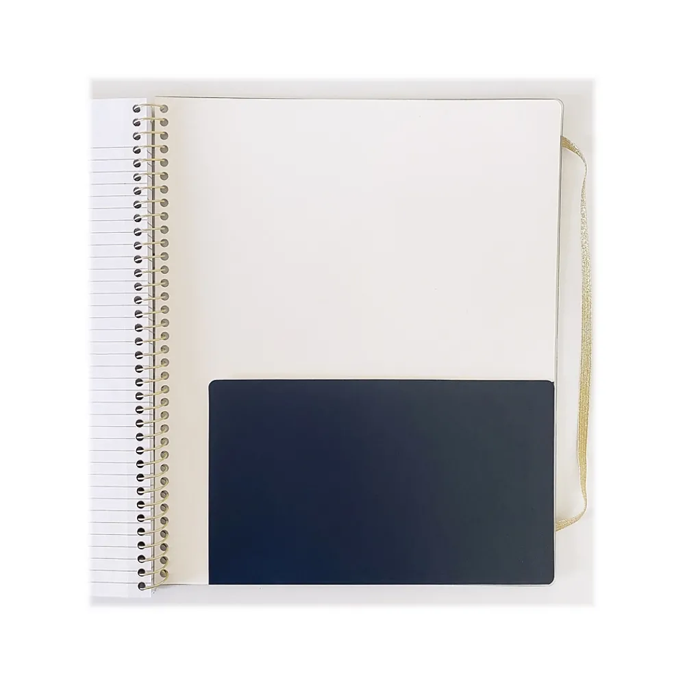 Subject Notebooks|Carolina Pad Keep it in line Professional Notebook, 9.65" x 11.6", College-Ruled, 100 Sheets, Assorted Colors (10000)