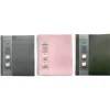 Pocket Folders|Carolina Pad Noted Neutrals Glossy 3-Hole Punched Other Pocket Quantities Plastic Portfolio Folder, Assorted Colors (93005)