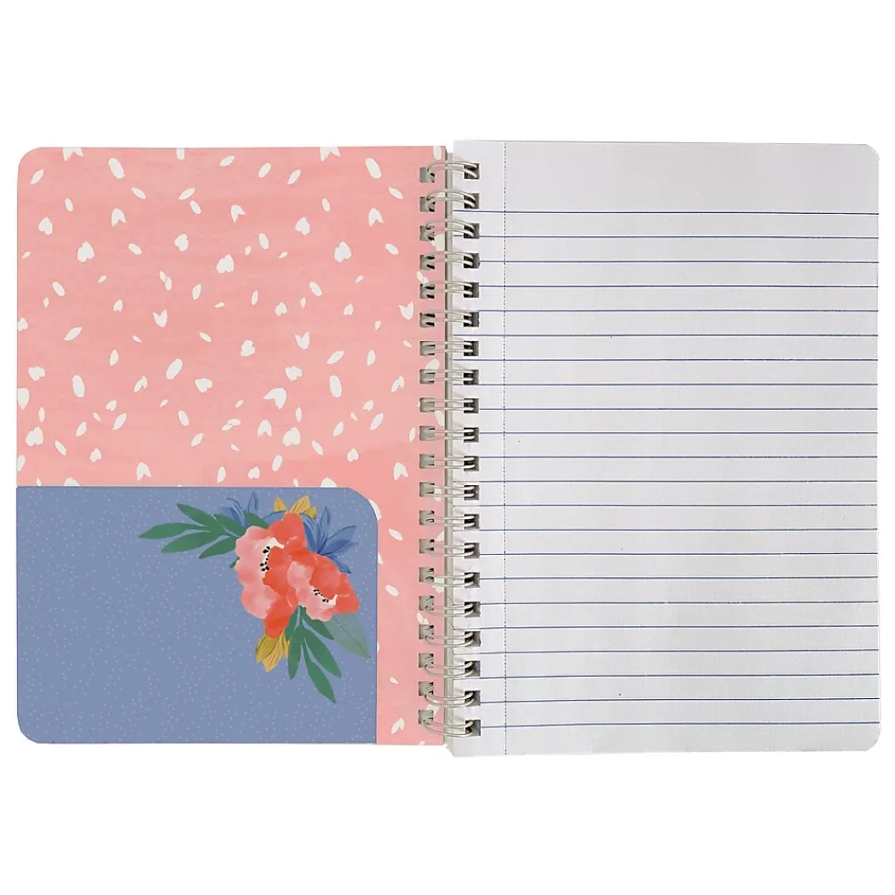 Subject Notebooks|Carolina Pad Silver Lining 1-Subject Pocket Notebook, 5" x 7", College Ruled, 80 Sheets (35000)