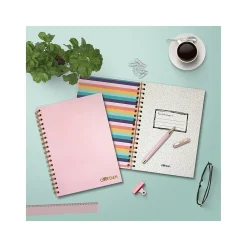 Subject Notebooks|Carpe Diem Ballerina Pink 1-Subject Notebook, 7.5