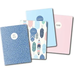 Subject Notebooks|Carpe Diem Feathers 1-Subject Notebooks, 4.1