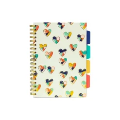 Subject Notebooks|Carpe Diem Floral Love 5-Subject Subject Notebooks, 7.09