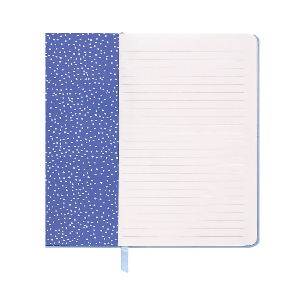 Journals|Carpe Diem Sky Blue Journal, 5.24" x 8.27", Wide-Ruled, 192 Pages (9374-CD)