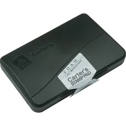 Stamps & Stamp Pads|Carter's Foam Stamp Pads, Black Ink (21381)