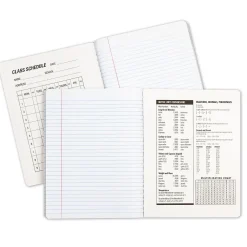 Composition Notebooks|C-Line Composition Notebooks, 100 Sheets, College Ruled, Black Marble, 12/Pack (CLI22022-12)